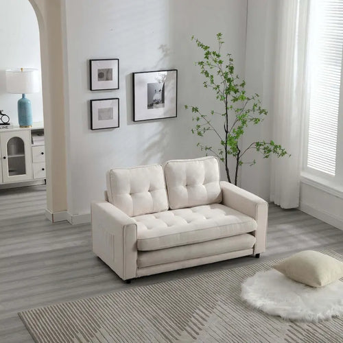 3 Fold Sofa,Convertible Futon Couch sleeper sofabed
