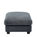 Modern Convertible Large L-shaped Feather Filled Sectional Sofa with Reversible Chaise - 129.9W x 72D x 31.5H