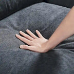 Modern Convertible Large L-shaped Feather Filled Sectional Sofa with Reversible Chaise - 129.9W x 72D x 31.5H