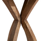 Round Wood Side Table