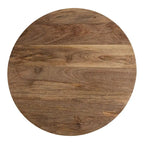 Round Wood Side Table