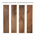 Round Wood Side Table