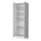 Cameron Pantry Cabinet with 4 doors and 5 hidden shelves - N/A