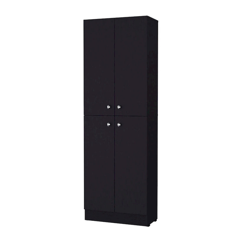 Cameron Pantry Cabinet with 4 doors and 5 hidden shelves - N/A