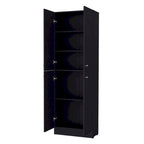 Cameron Pantry Cabinet with 4 doors and 5 hidden shelves - N/A