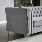 60.2 Chesterfield Velvet Sofa