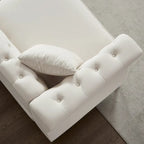 60.2 Chesterfield Velvet Sofa