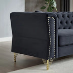60.2 Chesterfield Velvet Sofa