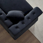 60.2 Chesterfield Velvet Sofa