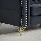 60.2 Chesterfield Velvet Sofa