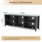 TV Stand Storage Media Console Entertainment Center, without Drawer