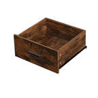 Wood Dresser with 7 Drawers, Wooden Storage Closet for Bedroom, Solid Clothes Cabinet with Sturdy Steel Frame