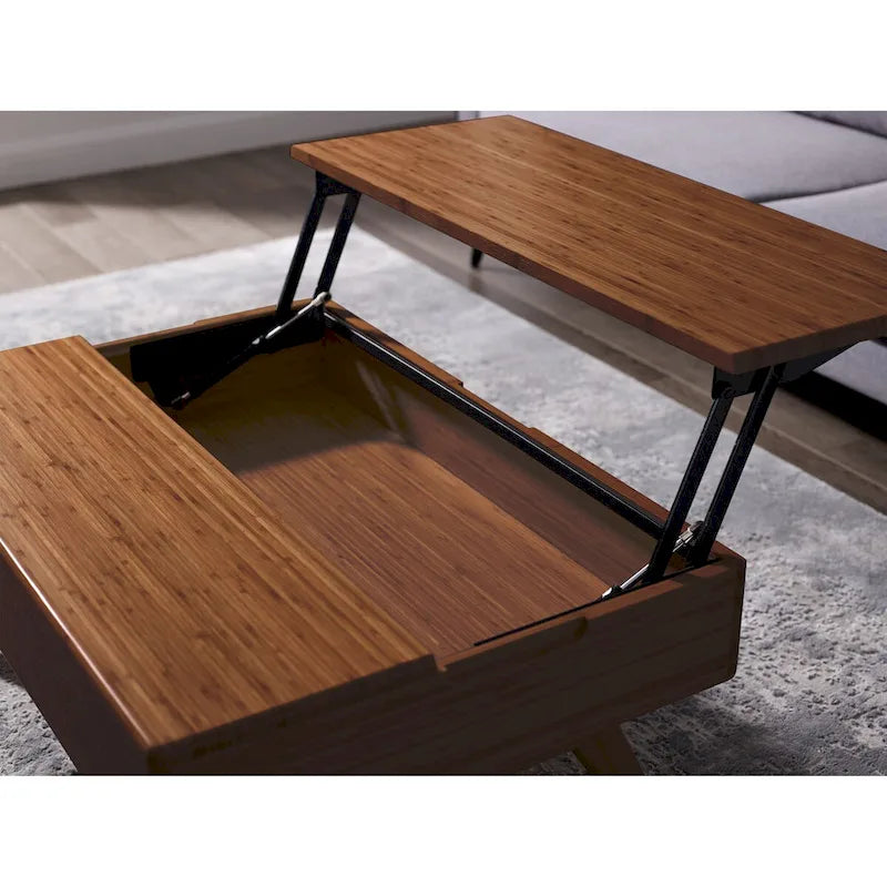 Pella Lift Top Coffee Table, Copper