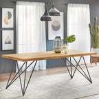 Lifestorey Phyllis Solid Wood Dining Table