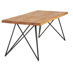 Lifestorey Phyllis Solid Wood Dining Table