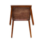 The Gray Barn Cattail Abode Espresso-finished Wood Table with Shaker Legs - Espresso
