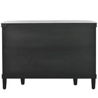 Accent Storage Cabinet Sideboard Wooden Cabinet with Antique Pattern Doors for Hallway, Entryway, Living Room