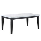 Steve Silver Santeri White and Cherry Dining Set