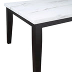 Steve Silver Santeri White and Cherry Dining Set