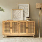 Alexis Contemporary 58Wide Sideboard with Solid Wood Legs by HULALA HOME