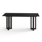 Havenwood Rectangular Dining Table with Cane Base