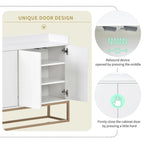 Sideboard Buffet Cabinet with Large Storage Space - 60L x 15.7W x 33.8H