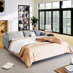 2-in-1 Sofa Bed Sleeper with Large Memory Mattress