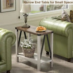 End Table for Small Spaces - 11.81D x 23.62W x 22.44H