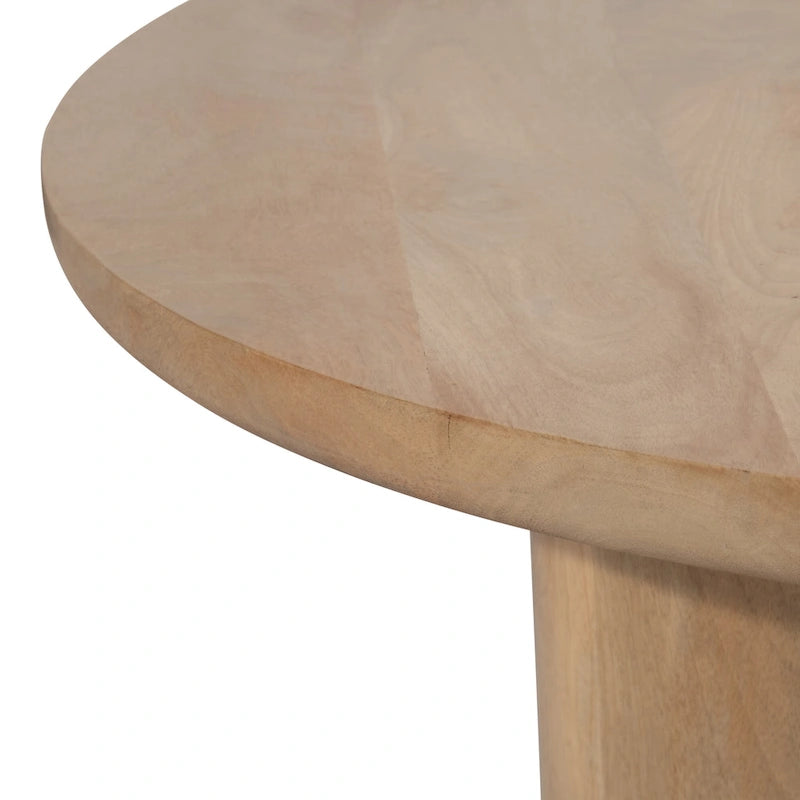 Sagebrook Home Mango Wood Elegant Pair of Boho Coffee Tables for Modern Homes