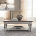Ocean Isle Antique White Optional 3-Piece Cocktail Table Set