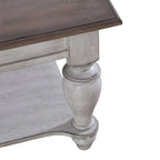 Ocean Isle Antique White Optional 3-Piece Cocktail Table Set