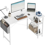 40 Inch Small L Shaped Computer Desk