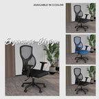Glen Mid-Back Office Chair with Adjustable Height, Swivel and Tilt by LeisureMod