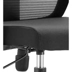Glen Mid-Back Office Chair with Adjustable Height, Swivel and Tilt by LeisureMod