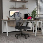 Glen Mid-Back Office Chair with Adjustable Height, Swivel and Tilt by LeisureMod
