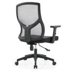 Glen Mid-Back Office Chair with Adjustable Height, Swivel and Tilt by LeisureMod