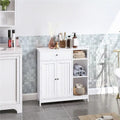 Yaheetech Free-Standing Bathroom Floor Cabinet with Adjustable Drawer