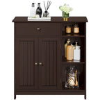 Yaheetech Free-Standing Bathroom Floor Cabinet with Adjustable Drawer