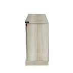 Wood Media Console TV Stand Entertainment Center