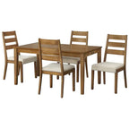 Lifestorey Palmer Solid Wood Dining Chairs (Set of 2)