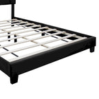 Queen Size Velvet Upholstered Bed Frame with Adjustable Features, Teenage Girl's Favorite Collection