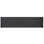 Wood Console Table with 2 Drawers and 1 Shelf for Hallway Living Room