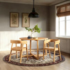 Middlebrook Modern Solid Wood Rounded Back Dining Chair (Set of 2)